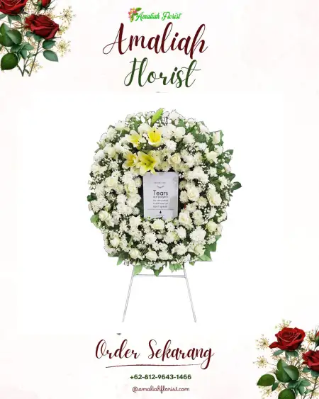 Krans Bunga Duka Patokan